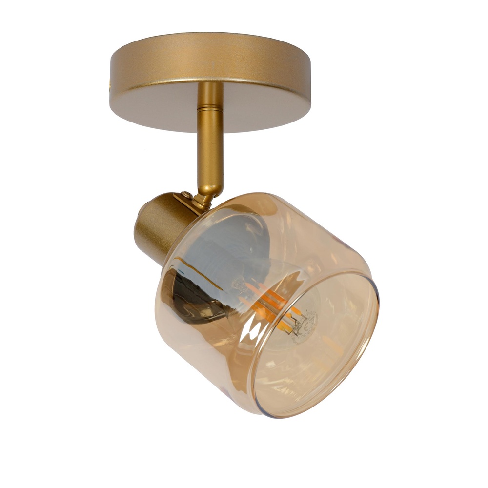 Lucide PlafondlampBjorn enkel goud - 77979/01/02